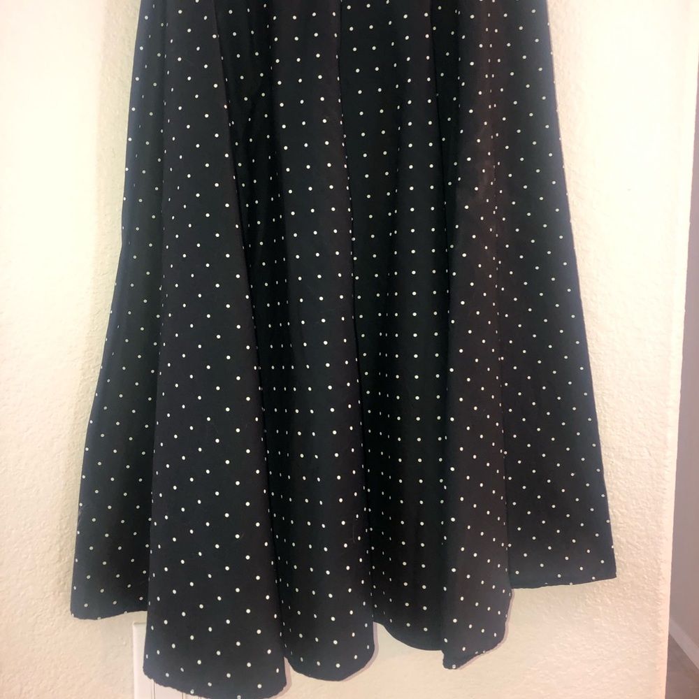 Uniqlo Polka Dot Circular Skirt, Medium